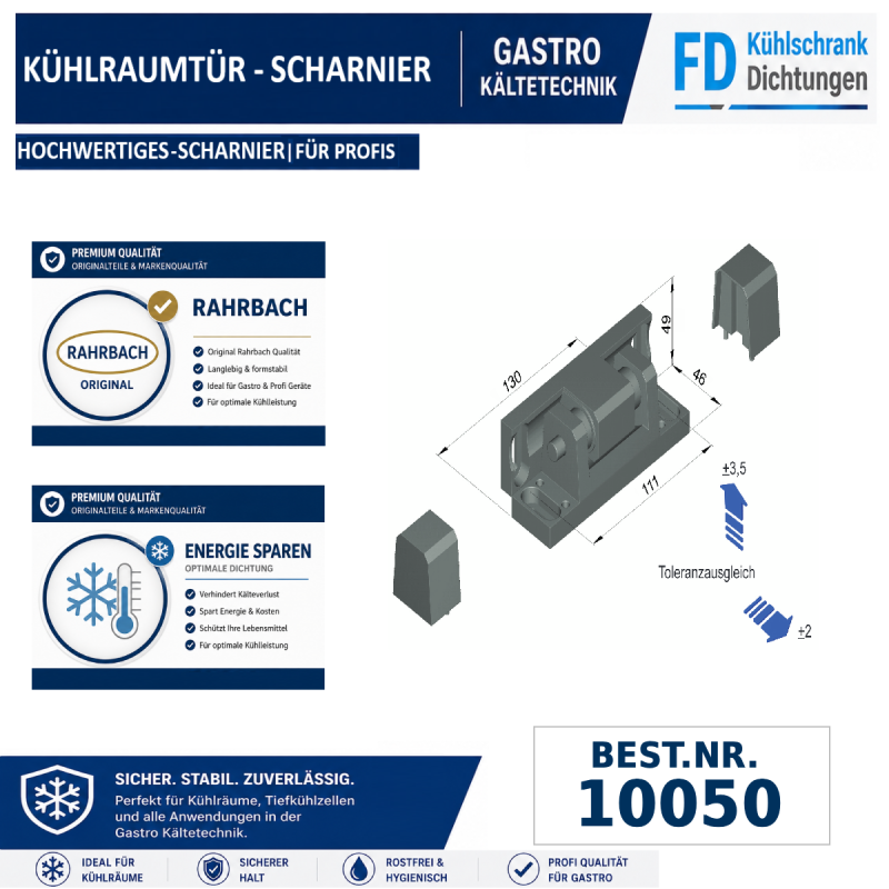 Kantenscharnier 4510 / 4511