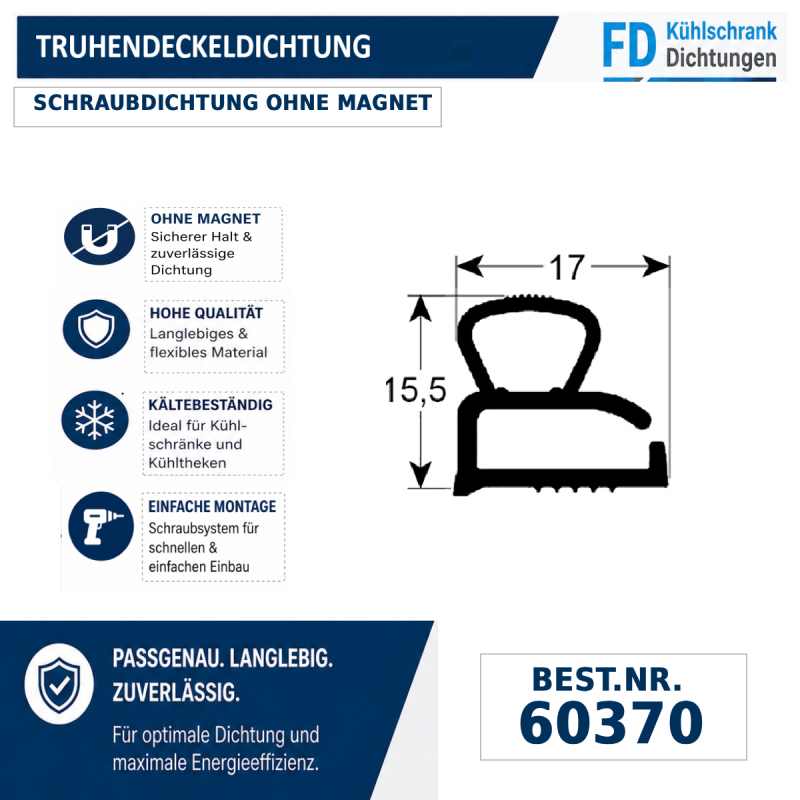 Truhendeckeldichtung