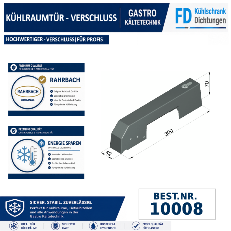 Kühlraumtürverschluss 6000 Jumbo
