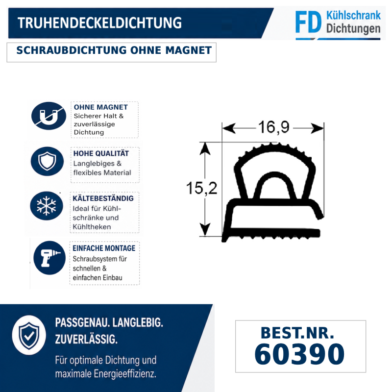 Truhendeckeldichtung
