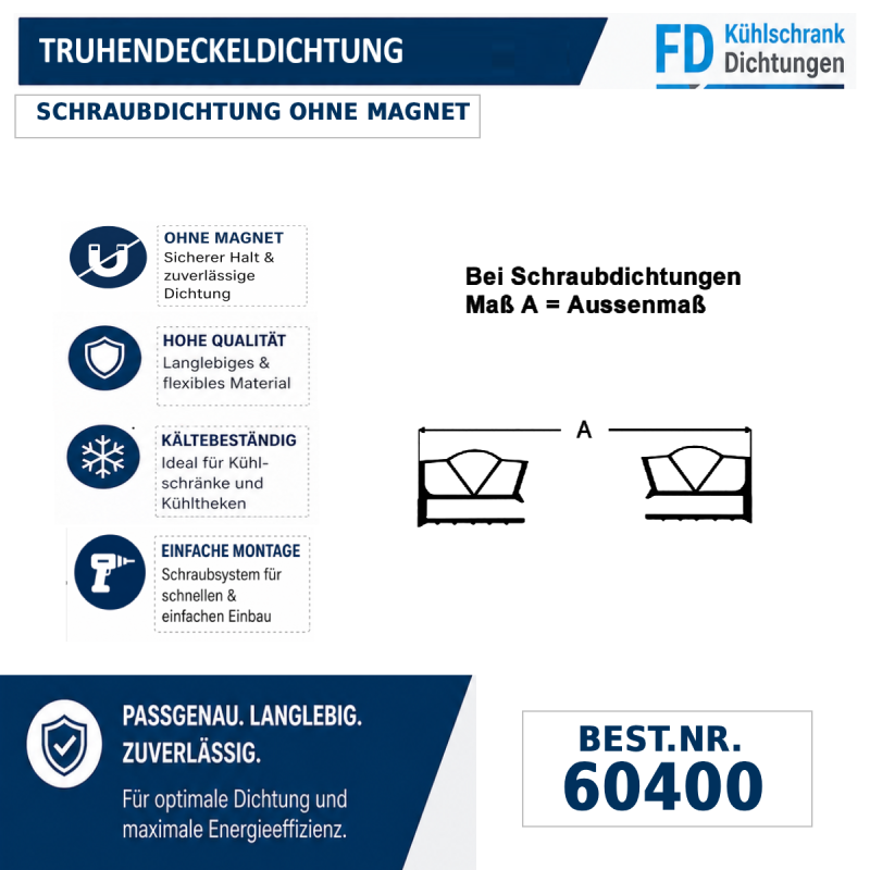 Truhendeckeldichtung