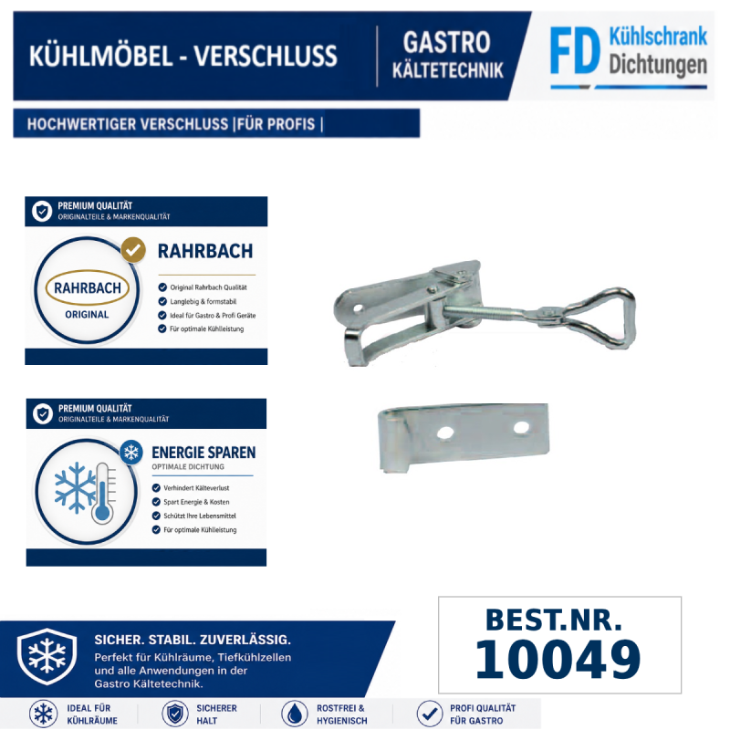 Spannhaken mit Schließhaken