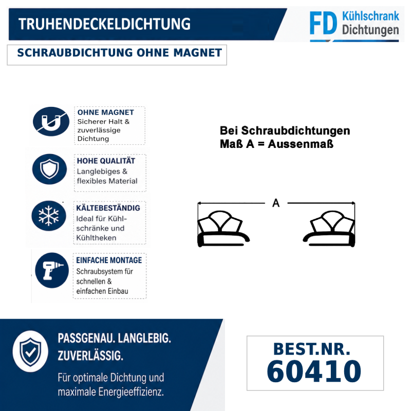 Truhendeckeldichtung