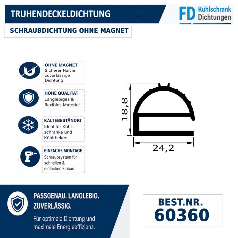 Truhendeckeldichtung