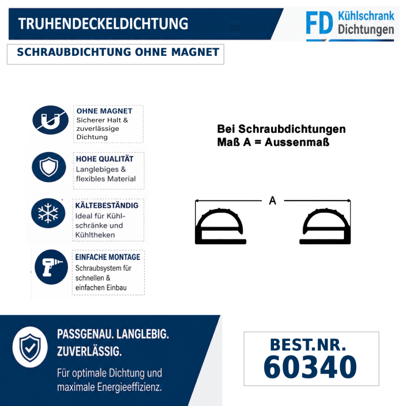 Truhendeckeldichtung