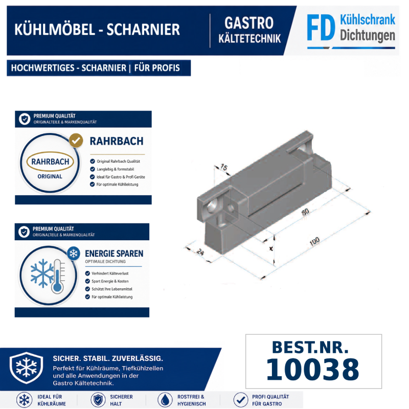 Kantenscharnier 4500
