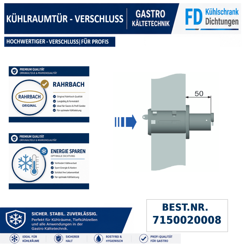 Bolzenschließung 7150