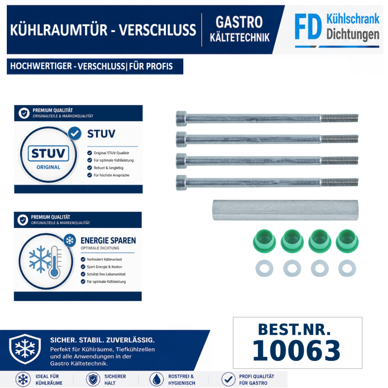 Kühlraumtürenverschluss "Kompakt"