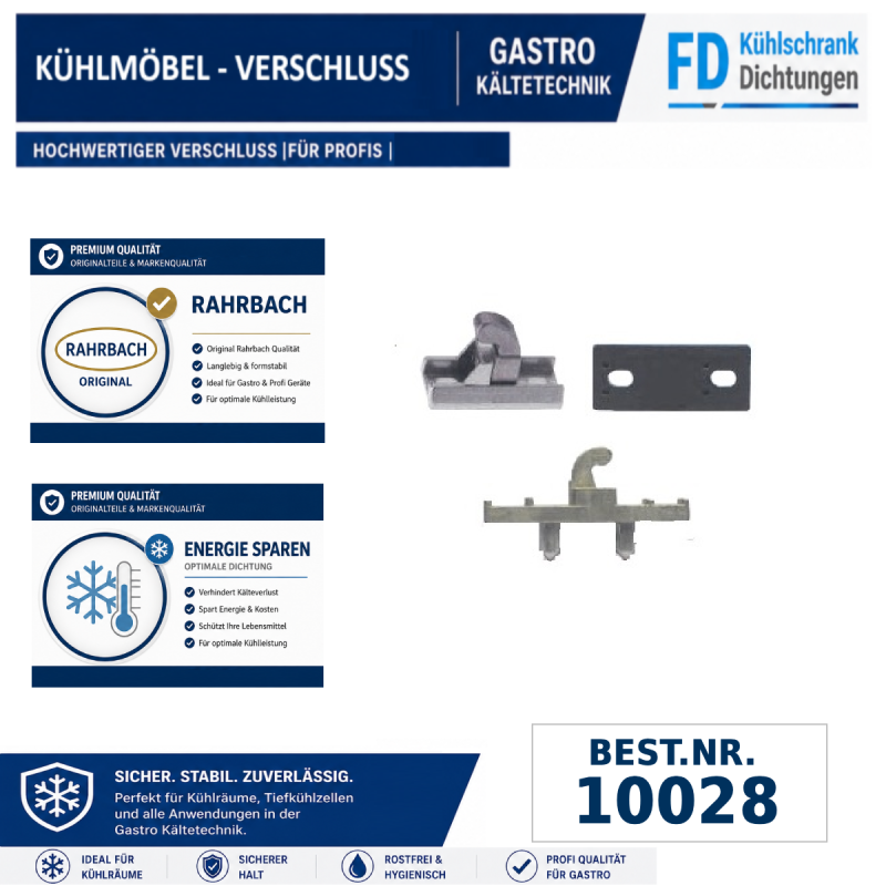 Kantenverschluss 6190 ERGO Doppelverschluss