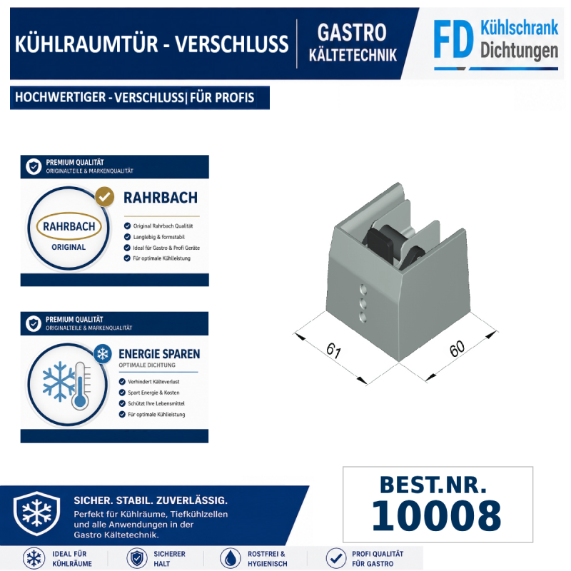 Kühlraumtürverschluss 6000 Jumbo