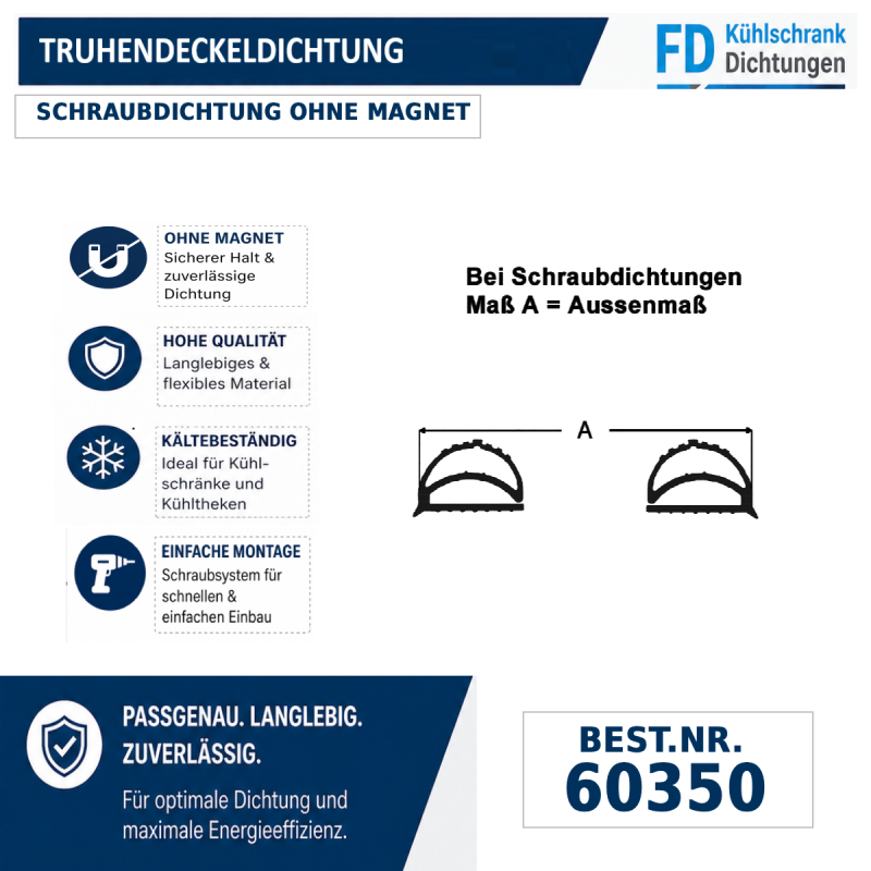 Truhendeckeldichtung