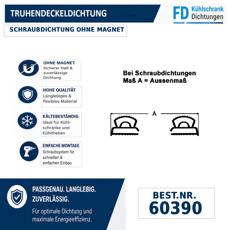 Truhendeckeldichtung