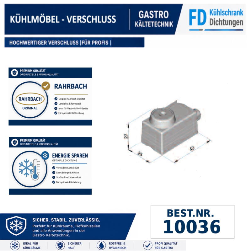 Tür- und Schubladenschloss Zylinderschloss 5811
