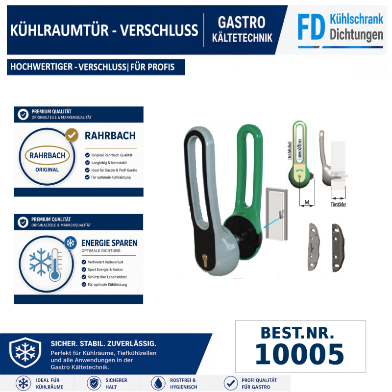 Kühlraumtürverschluss Serie 7501