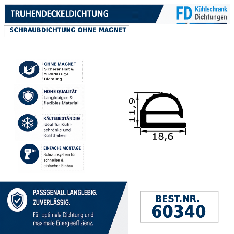 Truhendeckeldichtung