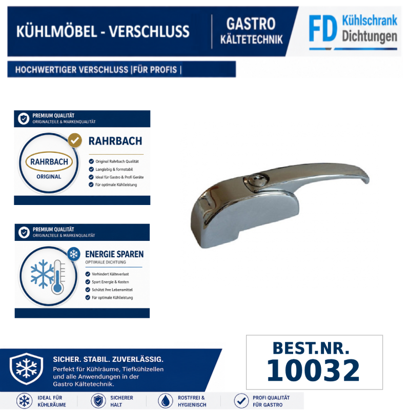 Aufliegender Verschluss 6180