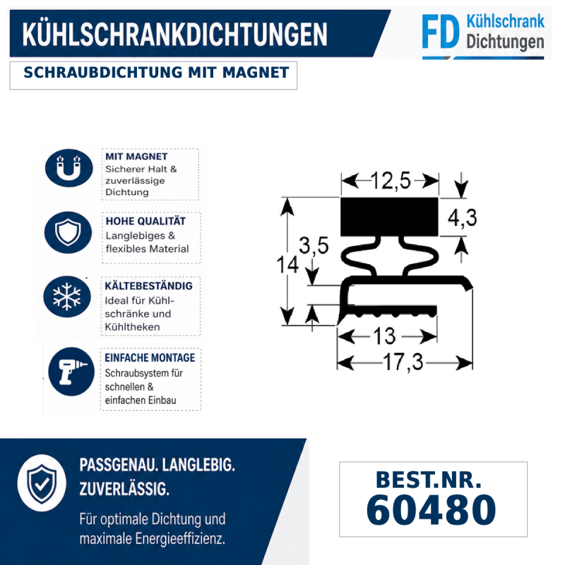 Schraubdichtung mit Magnet