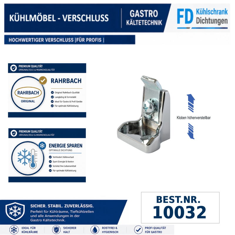 Aufliegender Verschluss 6180
